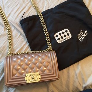 Jelly Toyboy Small Rose Gold Crossbody